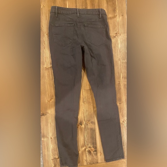 Gray Denim Pants - Picture 2 of 3